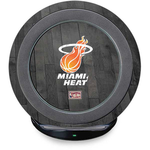 NBA Miami Heat Hardwood Classics Fast Charge Wireless Charging Stand Skin